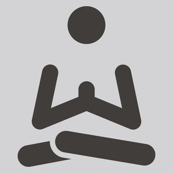 Iconos de Yoga Vector de stock