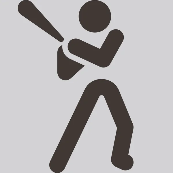 Baseballl Symbol lizenzfreie Stockillustrationen