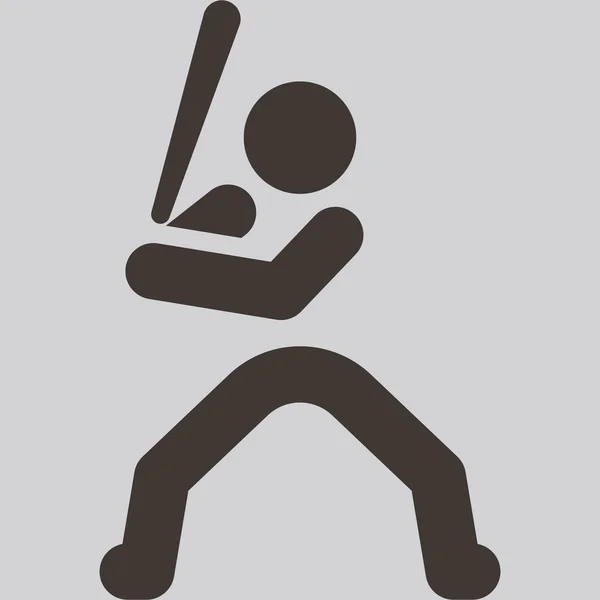 Icono de béisbol Vector de stock