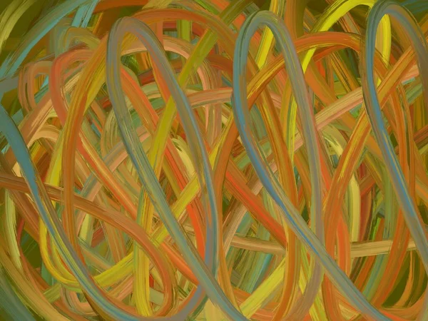 Абстрактный Фон Цветными Полосами — стоковое фото