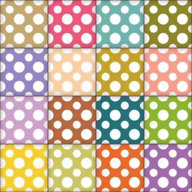 patchwork renkli arka plan