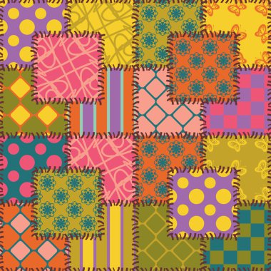 Farklı desenleri ile arka plan