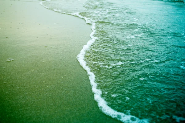 Meeresschaum am Strand — Stockfoto