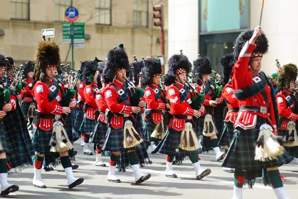 St. Patrick'ın günü yürüyüşü — Stok fotoğraf