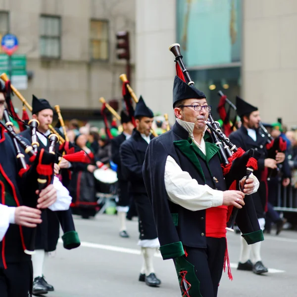 St. Patrick'ın günü yürüyüşü — Stok fotoğraf