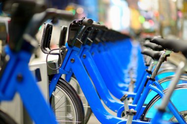 yerleştirme istasyonları, Kiralık Bisiklet