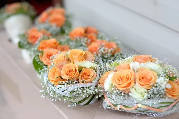 Ramos de flores para una ceremonia de boda —  Fotos de Stock