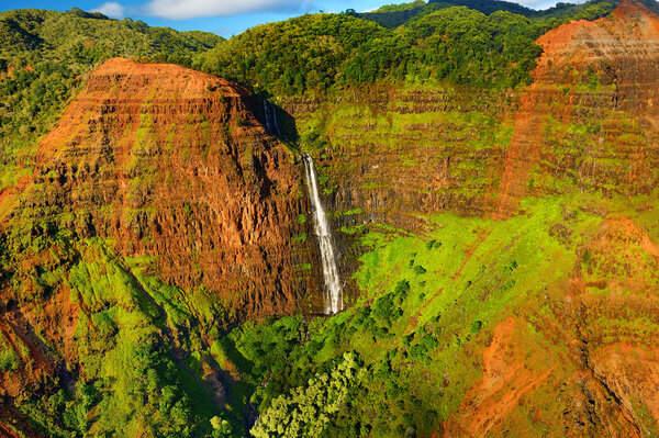 view into Waimea Canyon