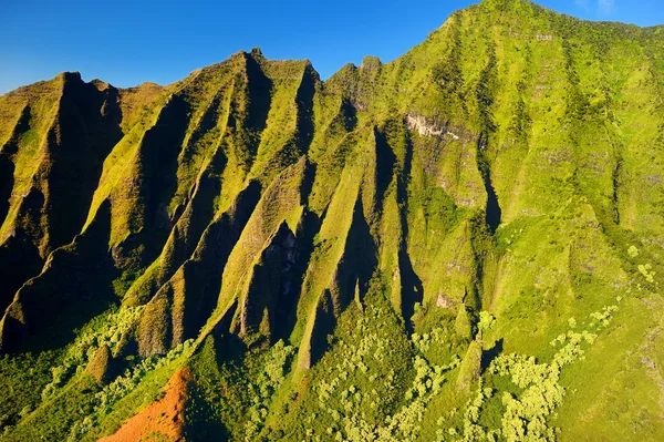 Vista da espetacular costa Na Pali — Fotografia de Stock