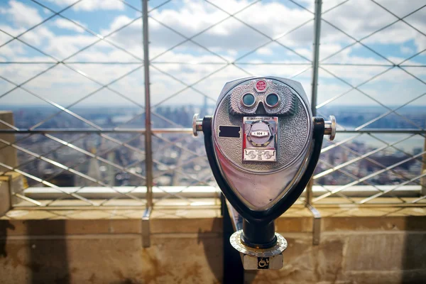 Cima dell'Empire State Building — Foto Stock