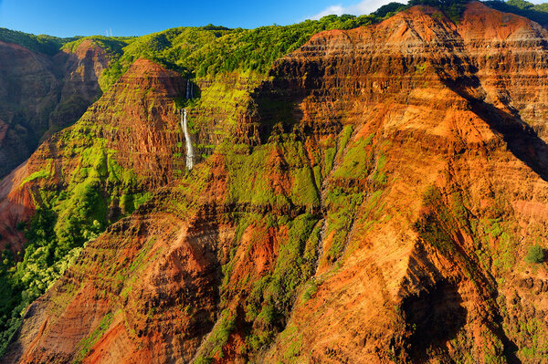view into Waimea Canyon