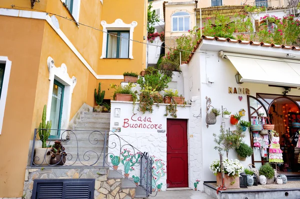 Typical medieval narrow street — Stock Photo, Image