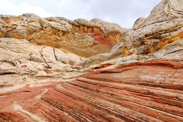 Sandstone formations in White Pocket — Stock Photo, Image