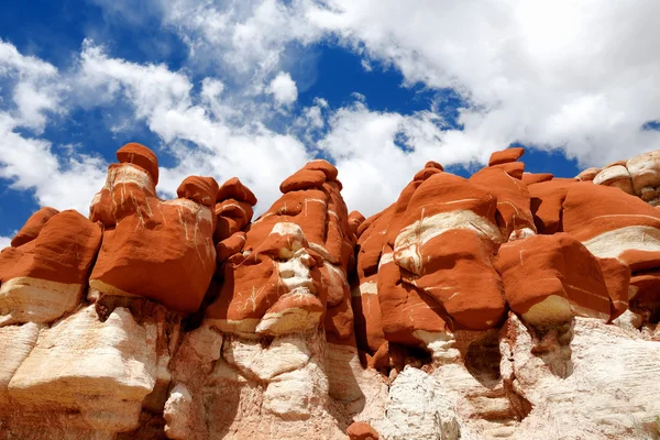Sandstone formations of Blue Canyon — Stock Photo, Image