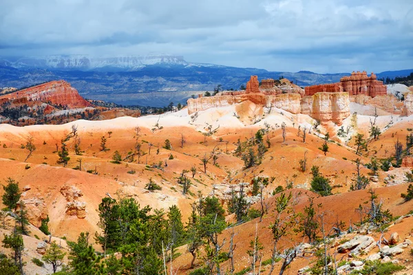 Vörös homokkő hoodoos-Bryce Canyon — Stock Fotó