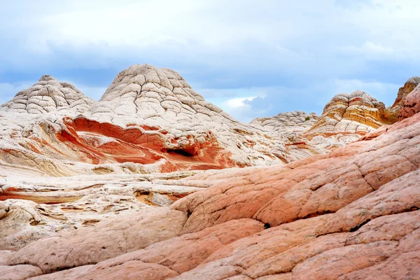 Sandstone formations in White Pocket — Stock Photo, Image