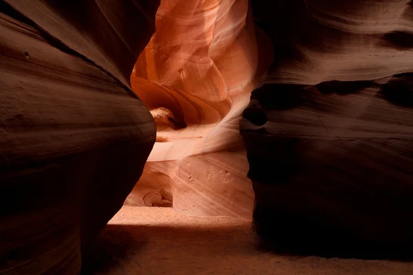 Colori brillanti di Upper Antelope Canyon — Foto Stock