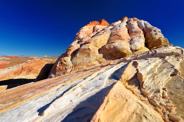 Sandstone formations in Valley of Fire — Stock Photo, Image