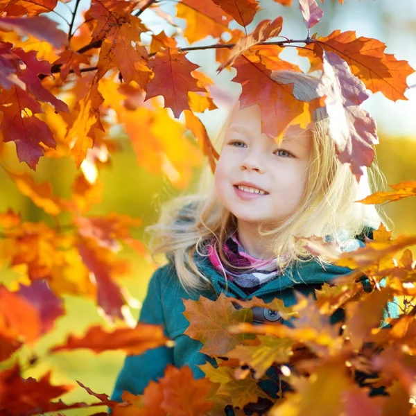 Niedliches kleines Mädchen — Stockfoto