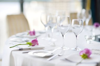 Güzel masa için Festival olay ayarla