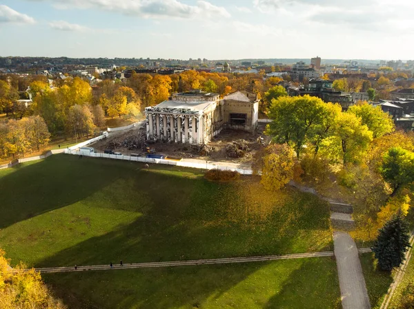 Vilnius Lithuania Ectober 2019 Litvanya Nın Vilnius Tepesinde Bulunan Terk — Stok fotoğraf