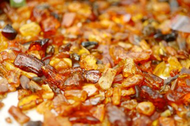 Amber stones