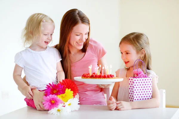 Aniversário da mãe — Fotografia de Stock