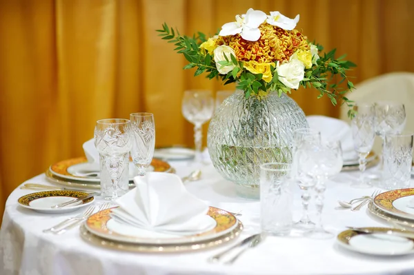 Grupo de mesa de festa de casamento — Fotografia de Stock