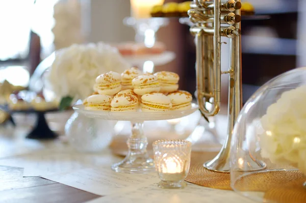 Mesa de fiesta de boda — Foto de Stock