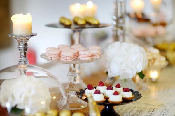 Férias de casamento festa mesa — Fotografia de Stock