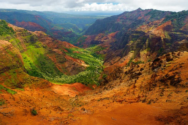 Cañón de Waimea en Hawai — Foto de Stock