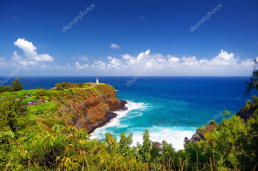 Kilauea lighthouse bay — Stock Photo © MNStudio 59286827