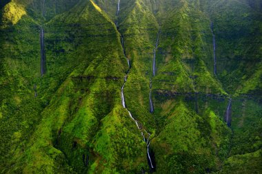Waimea Canyon in Hawaii clipart