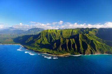 Na Pali sahil Hawaii