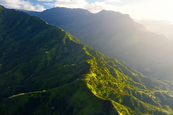 Selvas Kauai en Hawaii — Foto de Stock