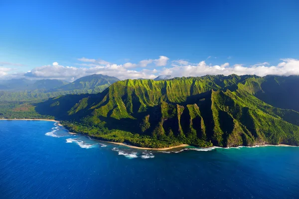 Costa di Na Pali alle Hawaii — Foto Stock