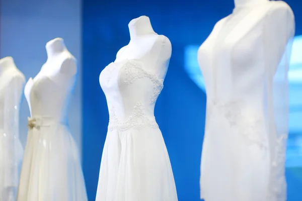 Beautiful wedding dresses — Stock Photo, Image