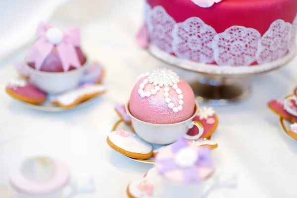 Νόστιμο cupcakes για γάμο — Φωτογραφία Αρχείου