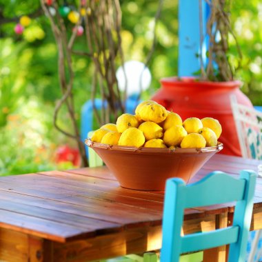 Limon açık kafe kase