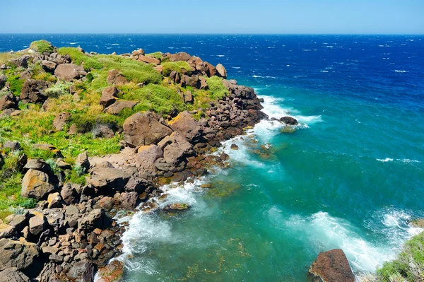 撒丁岛海岸山水风景 — 图库照片