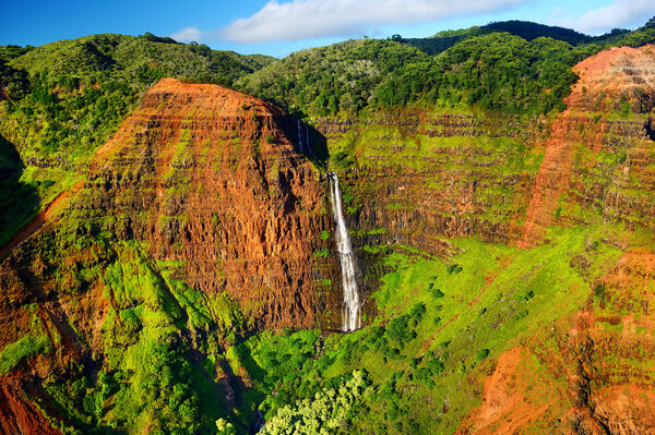 view into Waimea Canyon, Kauai
