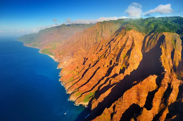 Pectacular costa de Na Pali, Kauai — Foto de Stock
