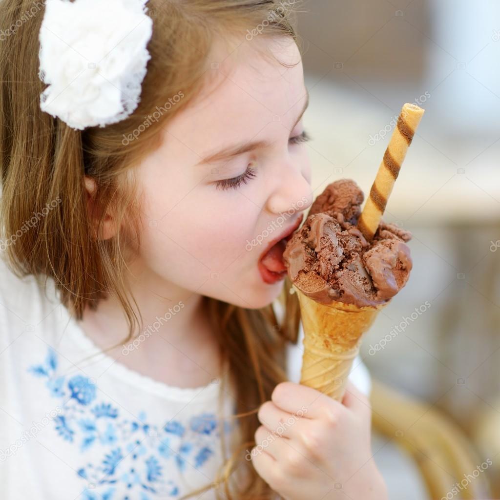 Excellent Girl covered in ice cream Share your Girl covered in ice cream agree, your