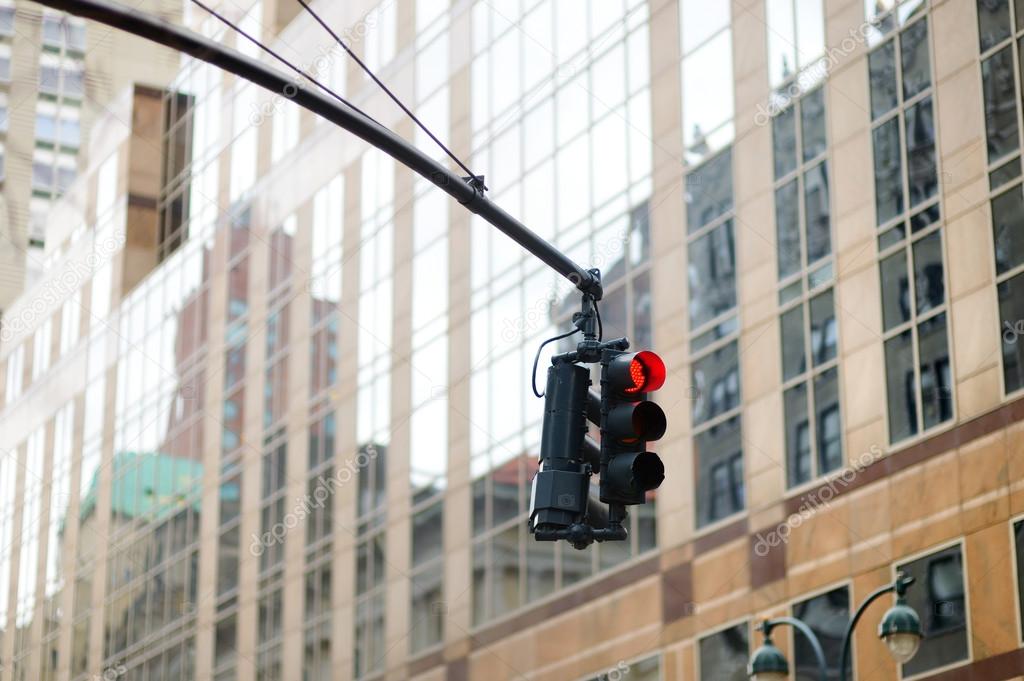 New York city traffic lights