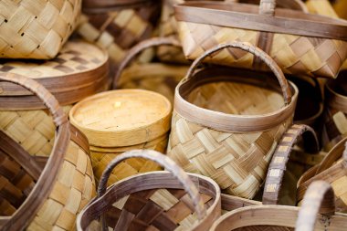 Vilnius 'taki Paskalya pazarında çeşitli boyutlarda sepetler satılıyor. Mart ayında Litvanya 'nın başkentinin sokaklarında yıllık bahar festivali düzenleniyor..