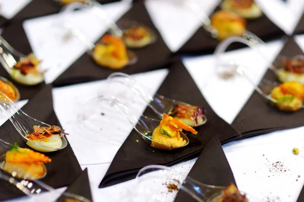 Comida saborosa variada do dedo — Fotografia de Stock