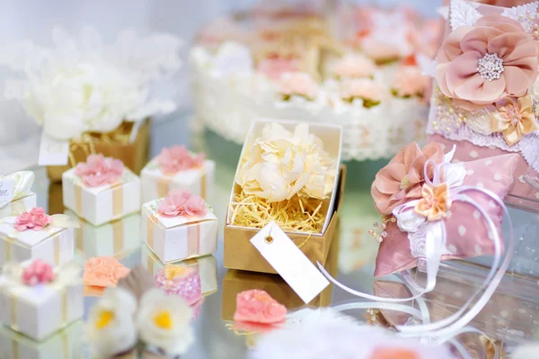 Sommige mooie bruiloft accessoires — Stockfoto