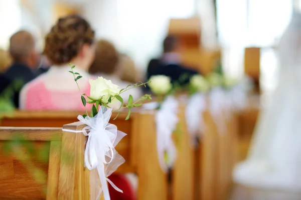 Vacker blomma bröllop dekoration — Stockfoto