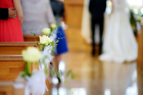 Bonita flor decoração de casamento — Fotografia de Stock