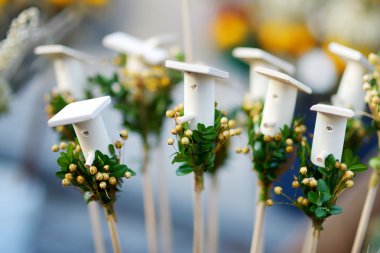 Sevimli küçük iç içe geçmiş kutular